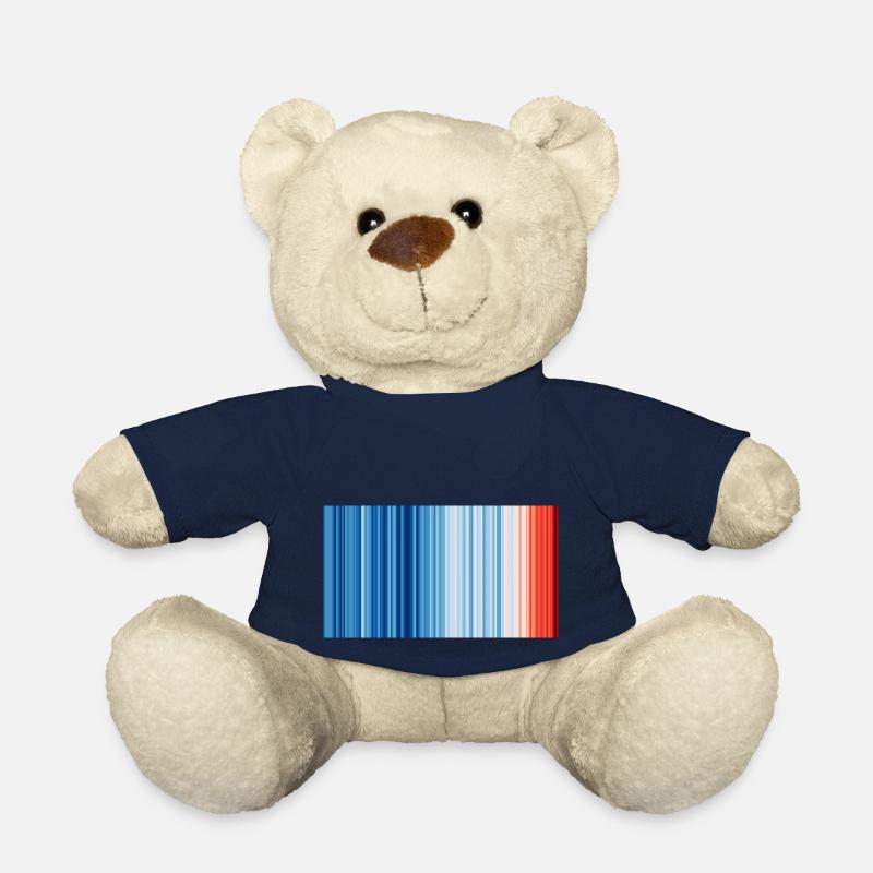 Klimawandel - Show your stripes - Teddy - French Navy