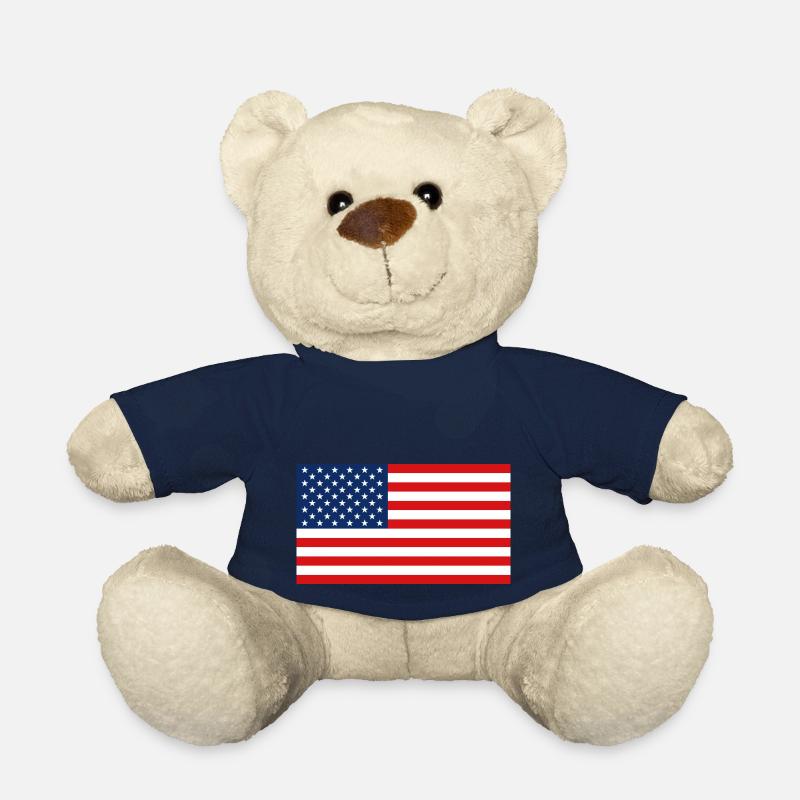 USA Flagge - Flagge - Teddy - French Navy