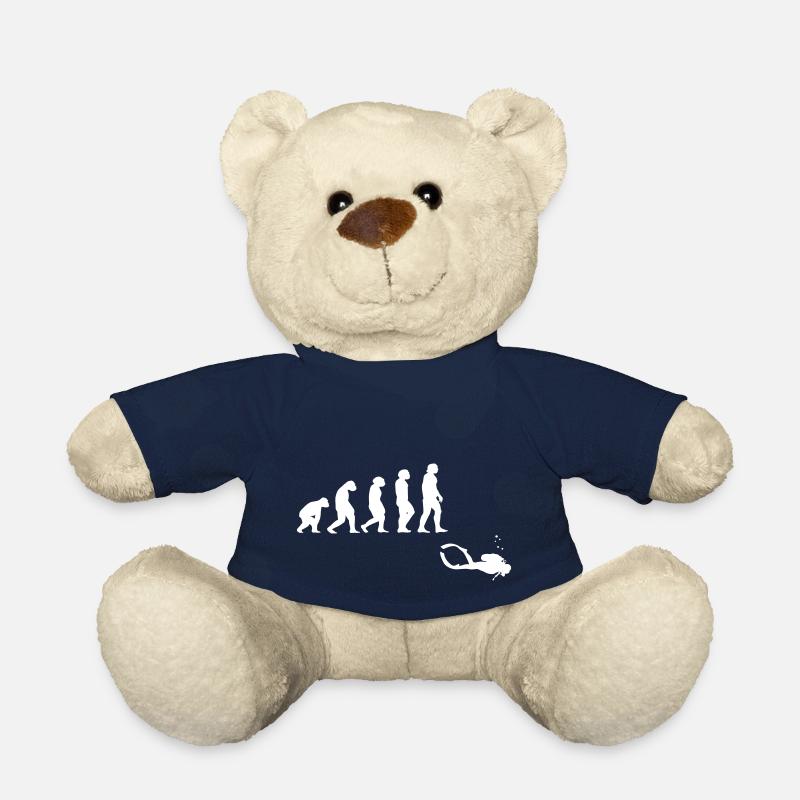 Évolution de la plongée avec un appareil - Nounours - bleu marine