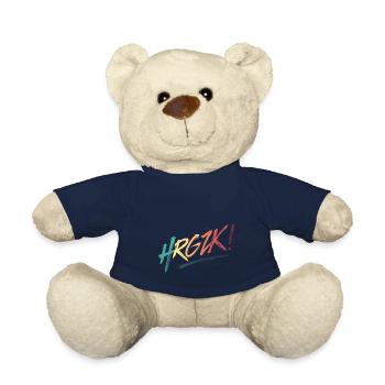 Herrgottzack - Herrgottsack - Ciment pour sac - HRGZK - Nounours - bleu marine - Devant