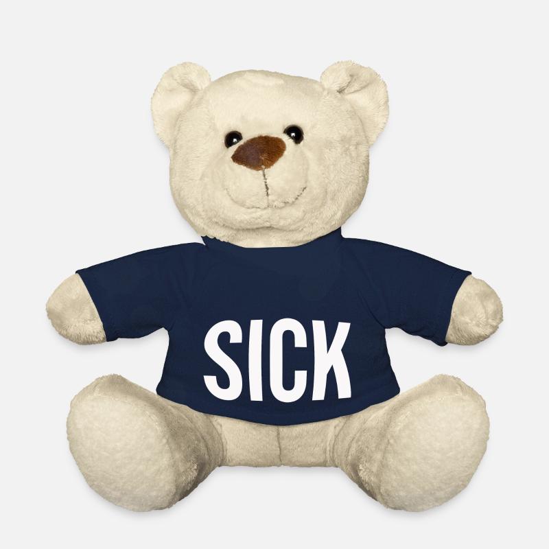 Sick - Teddy Bear - french navy