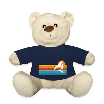 Wing Foiling Surf Surfing Surfer - Teddy Bear - french navy - Front
