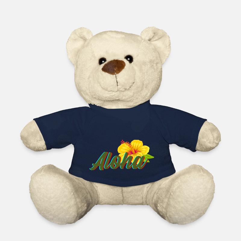 aloha - Nounours - bleu marine