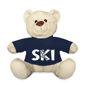 Ski - Nounours - bleu marine - Devant