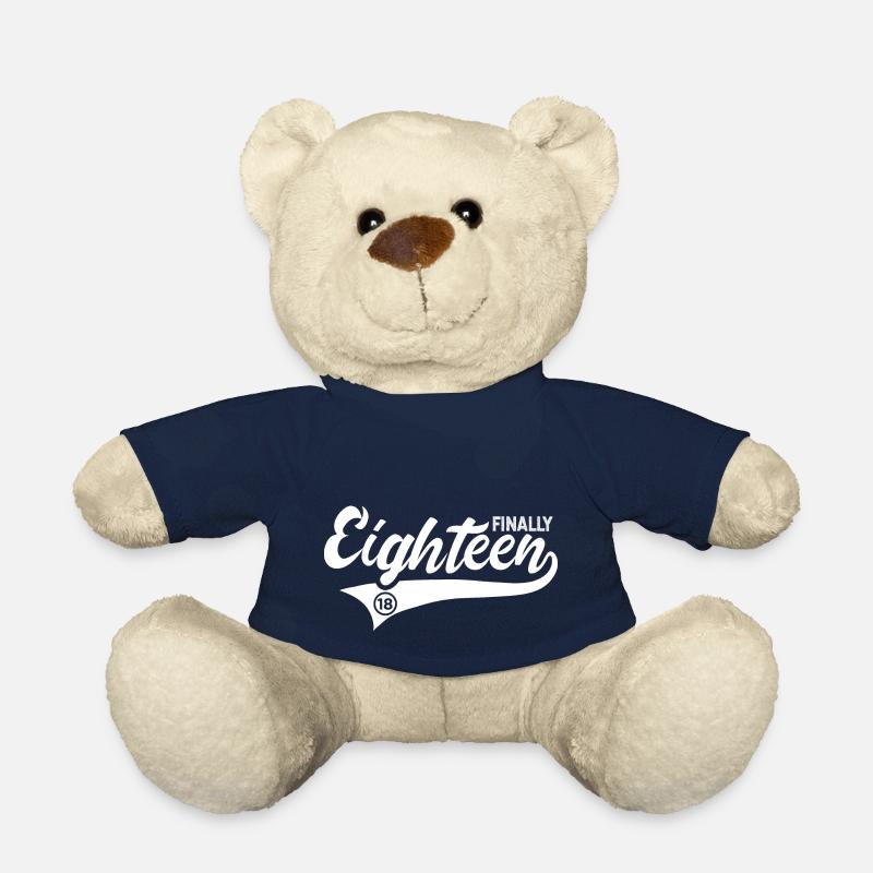 Enfin 18 ans 18 ans - Nounours - bleu marine