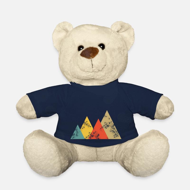 Mountains Retro Berge Vintage - Teddy - French Navy