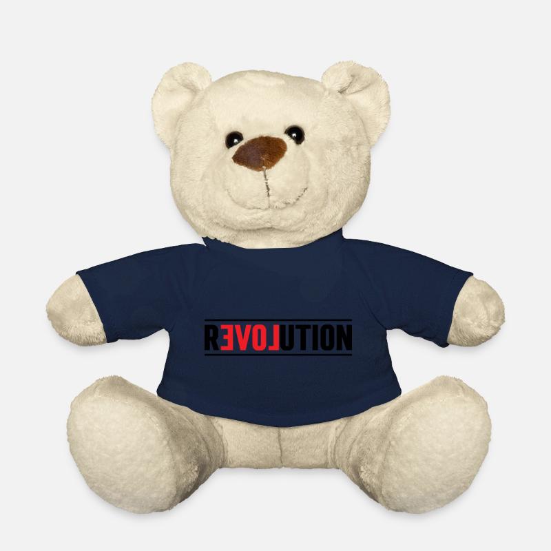 La revolution de l'amour - Nounours - bleu marine