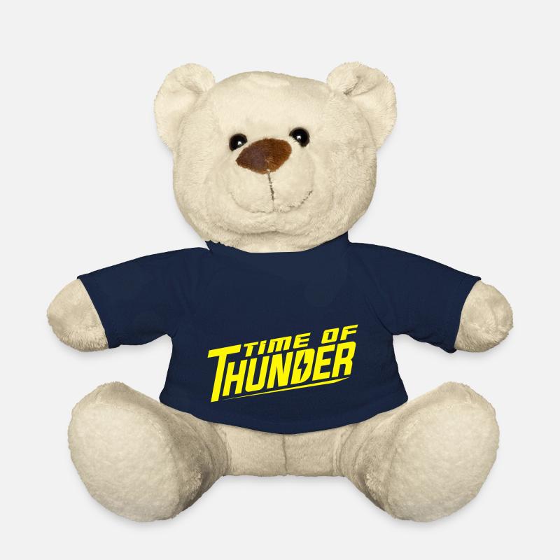 YELLOW POWER - Teddy Bear - french navy
