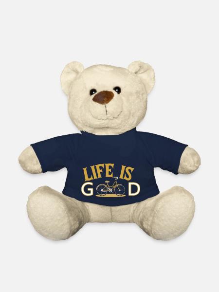 La vie est belle - Bicycle Edition - Nounours - bleu marine