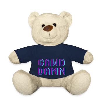 « Gawd Damn » Drôle Dicton drôle - Nounours - bleu marine - Devant