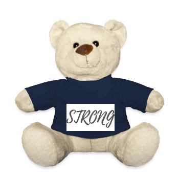 STRONG lettering - Teddy Bear - french navy - Front