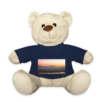 Morning glowing light on the summits of Kisavos - Teddy Bear - french navy - Front