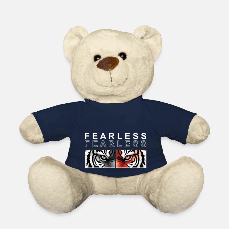 FEARLESS - Tiger - Teddy Bear - french navy