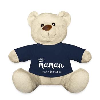 Mama ist die Königin - Teddy - French Navy - Vorne