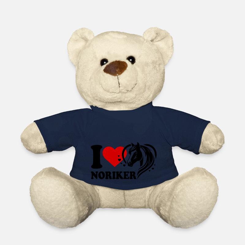 I love Pferd Noriker - Teddy - French Navy