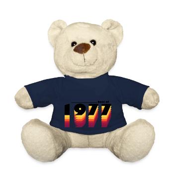 Best of 1977 - Feiern Sie 48 Jahre mit Vintage - Teddy - French Navy - Vorne