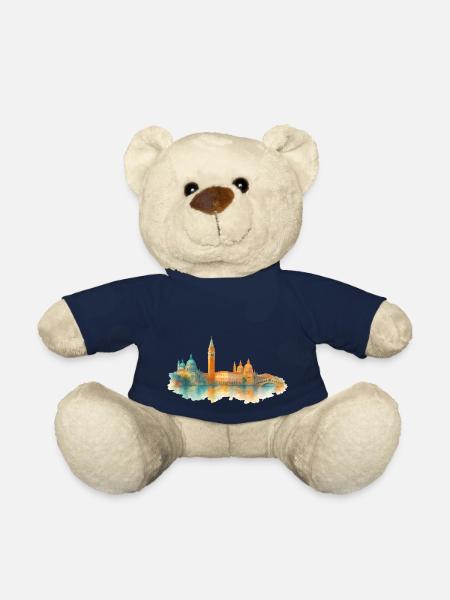 Venise (ville) - Nounours - bleu marine
