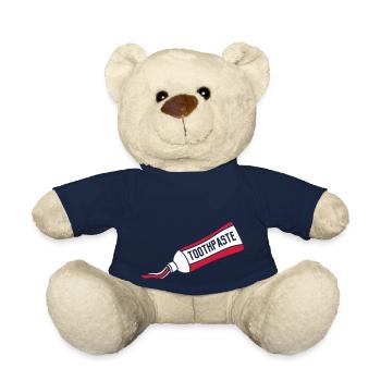 ohne kontur tube zahncreme clipart version kontur - Teddy - French Navy - Vorne