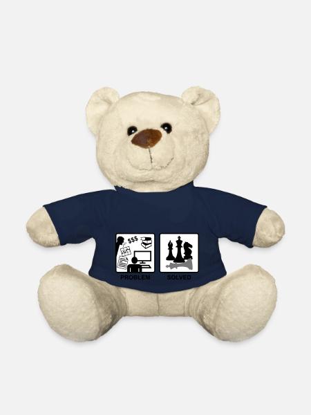 Schach löst Probleme - Teddy - French Navy