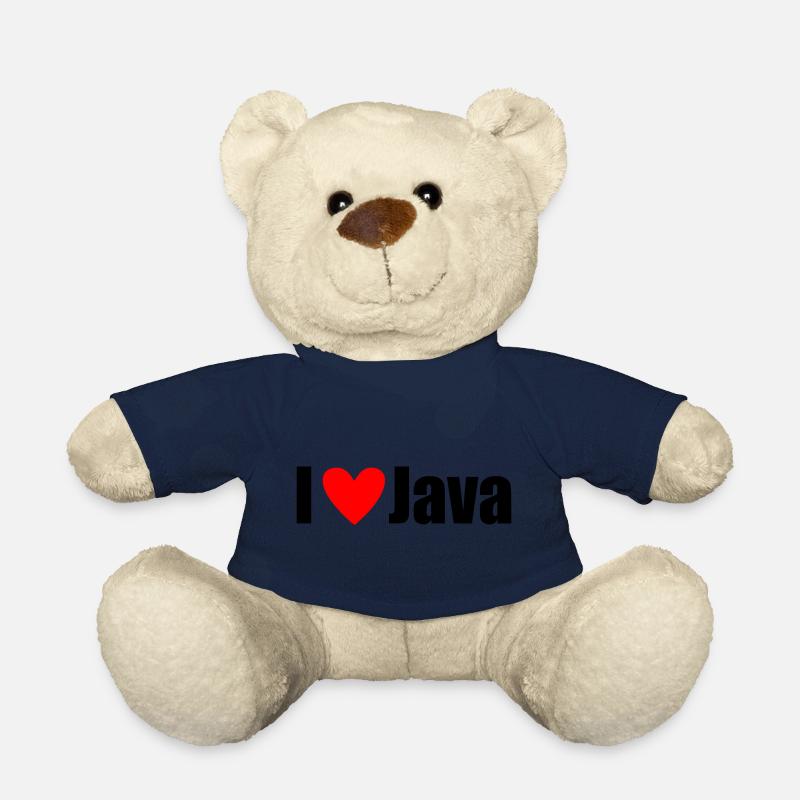 J'AIME Java - Nounours - bleu marine