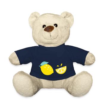 fresh lemons - fresh lemons - Teddy Bear - french navy - Front