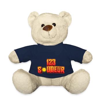 welder in action - Teddy Bear - french navy - Front
