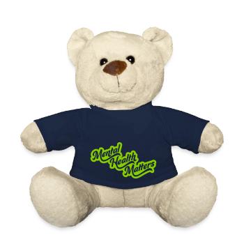 la santé mentale compte citation - Nounours - bleu marine - Devant
