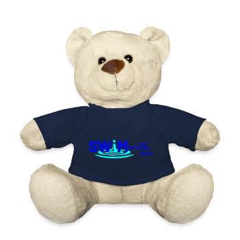 Venez nager avec moi - Nounours - bleu marine - Devant