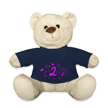 2 Geburtstag - Teddy - French Navy - Vorne