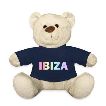 Ibiza Rainbow Pastel - Teddy Bear - french navy - Front