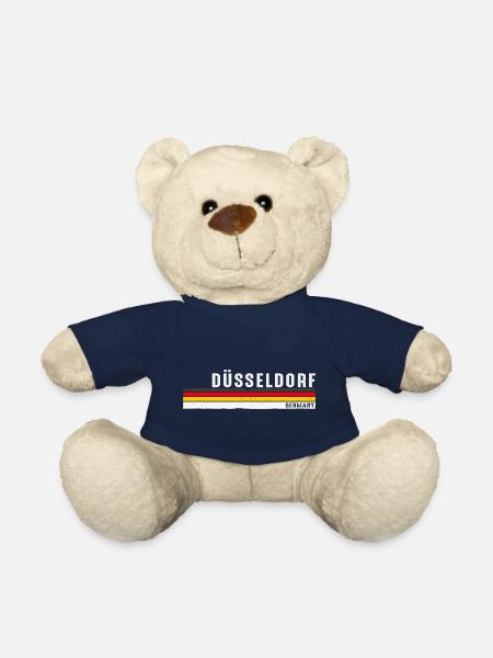 Rétro classique Düsseldorf - Allemagne Pride - Nounours - bleu marine