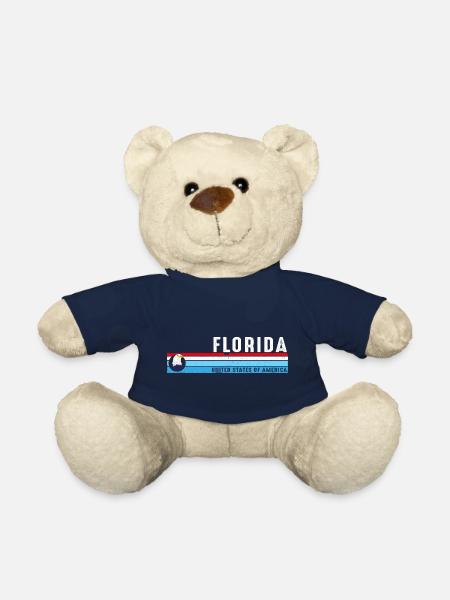 Florida Sunshine State Est 1845 Vintage Classique - Nounours - bleu marine