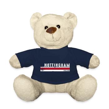 Nottingham, England, Retro-Design - Teddy - French Navy - Vorne