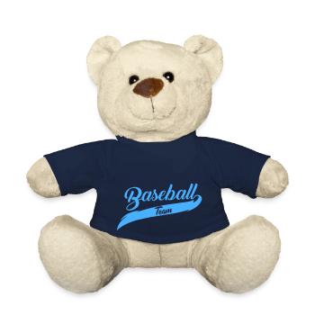 Baseball Team - Teddy Bear - french navy - Front