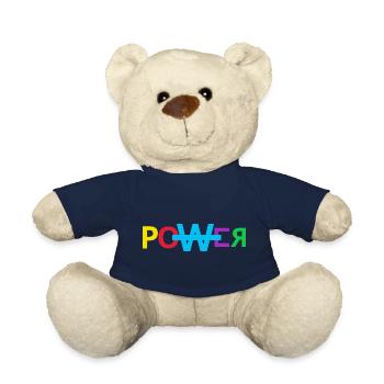 Power Music Grafik Power Music Graphic - Teddy Bear - french navy - Front