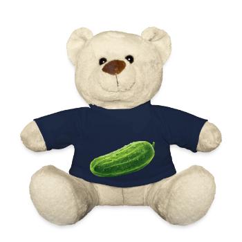 Cucumber - Teddy Bear - french navy - Front