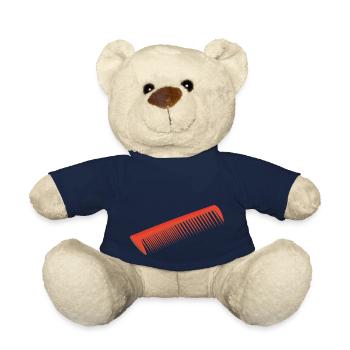 hairdresser barber barbier friseur coiffeur bart b - Teddy - French Navy - Vorne