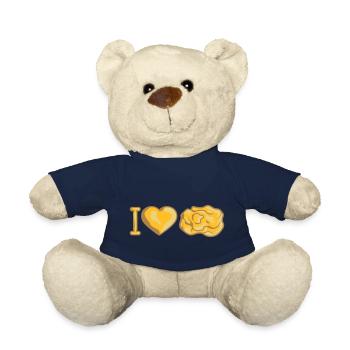 I Love Gold - Teddy - French Navy - Vorne