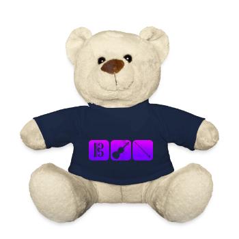 Viola Key Viola Viola Violist - Nounours - bleu marine - Devant