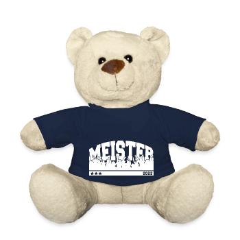 Meister 2022 Aufstieg Fußball - Teddy - French Navy - Vorne