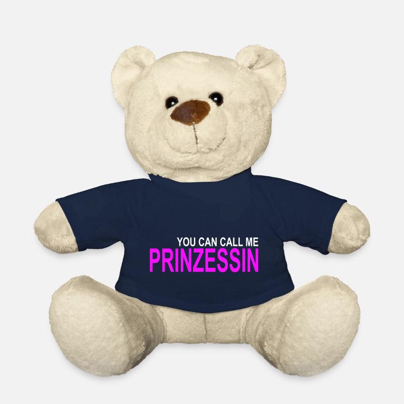 Call me Princess - Teddy Bear - french navy