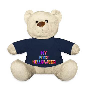My First Halloween - Teddy Bear - french navy - Front