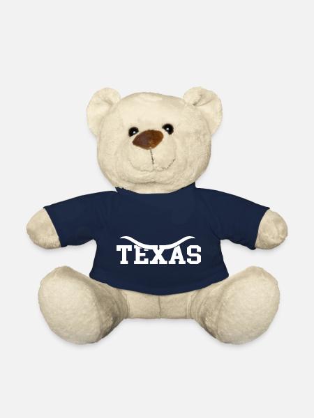 texas longhorn - Nounours - bleu marine