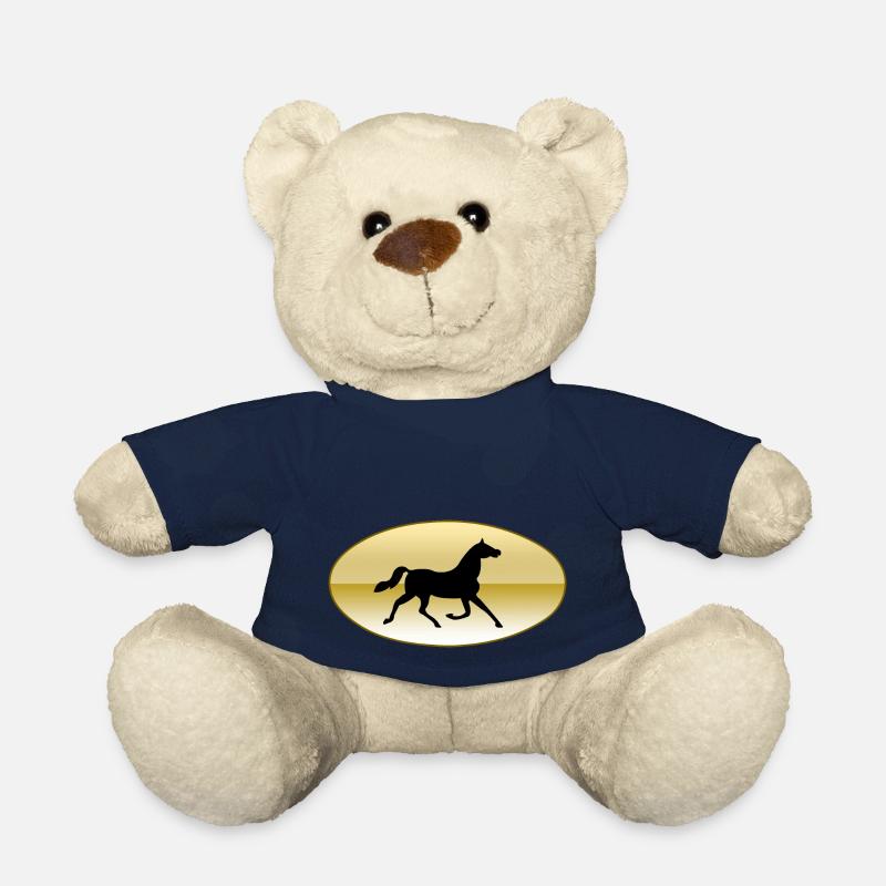 Horse - Teddy Bear - french navy
