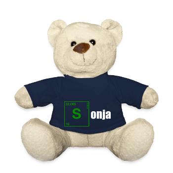 Sonja Geschenk white - Teddy - French Navy - Vorne