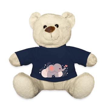 Éléphant - Nounours - bleu marine - Devant
