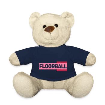 Floorball floorball unihoc floorball player - Teddy Bear - french navy - Front
