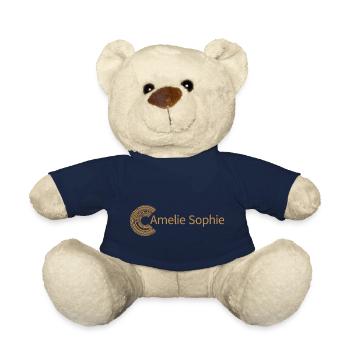 For Amelie Sophie - Teddy Bear - french navy - Front