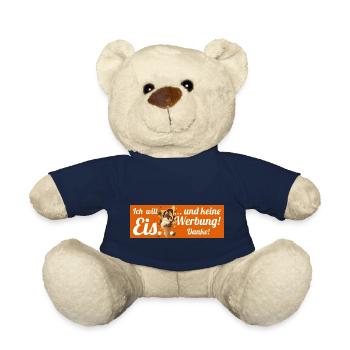 Ich will Eis und keine Werbung! Keine Werbung! - Teddy - French Navy - Vorne