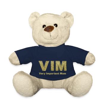VIM - Very Important Mum - Teddy - French Navy - Vorne